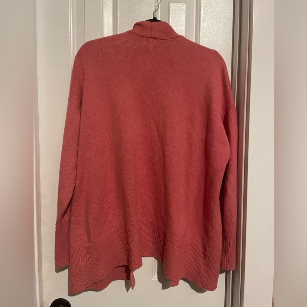 a new day Women's Coral Open Front Cardigan - Picture 2 of 3